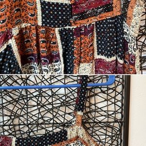 Natural Life Patti Maxi Dress Patchwork Medium